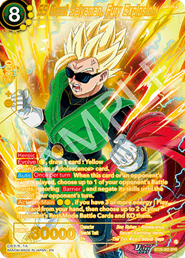 SS Great Saiyaman, Fury Explosion