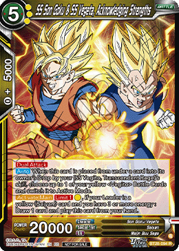 SS Son Goku & SS Vegeta, Acknowledging Strengths