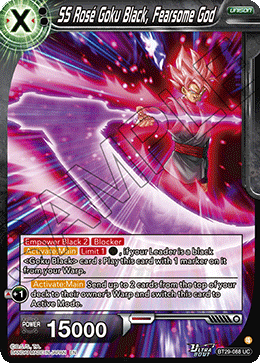 SS Rosé Goku Black, Fearsome God