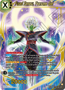 Fused Zamasu, Fearsome God