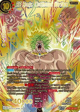 SS Broly, Cutthroat Warfare