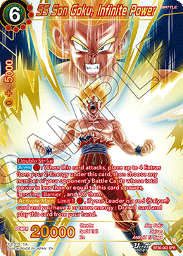 SS Son Goku, Infinite Power