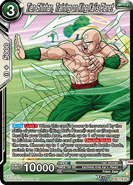 Tien Shinhan, Training on King Kai’s Planet