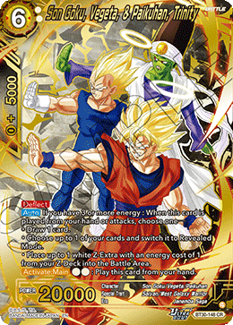Son Goku, Vegeta, & Paikuhan, Trinity