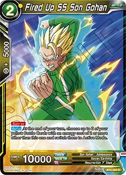 Fired Up SS Son Gohan
