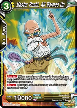 Master Roshi, All Warmed Up