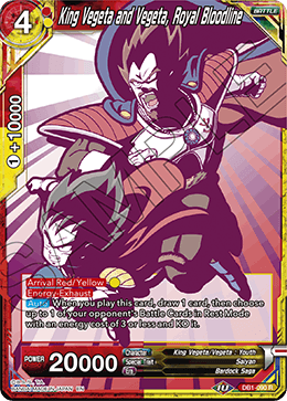 King Vegeta and Vegeta, Royal Bloodline