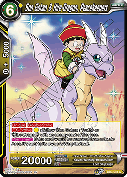 Son Gohan & Hire-Dragon, Peacekeepers