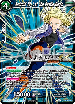 Android 18, Let the Battle Begin