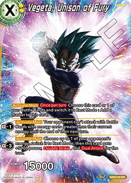 Vegeta, Unison of Fury