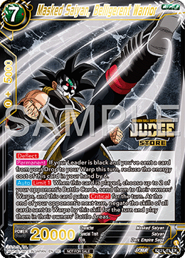 Masked Saiyan, Belligerent Warrior
