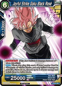 Joyful Strike Goku Black Rose