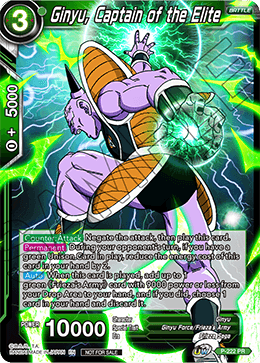 Ginyu, Captain of the Elite