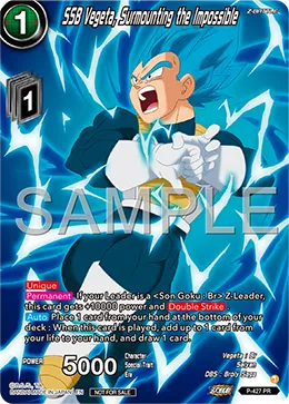 SSB Vegeta, Surmounting the Impossible