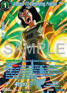 Android 17, Defending Friends