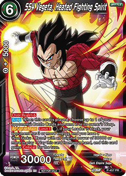 SS4 Vegeta, Heated Fighting Spirit