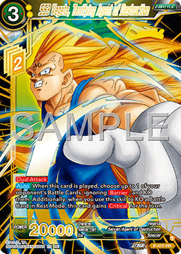 SS3 Vegeta, Terrifying Agent of Destruction