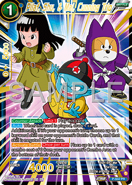 Pilaf, Shu, & Mai, Cunning Trio