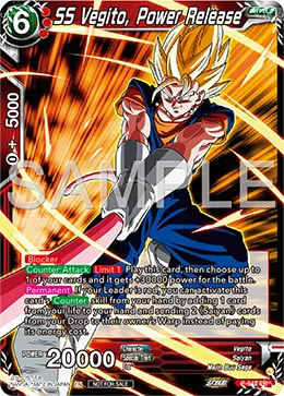 SS Vegito, Power Release