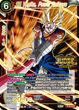 SS Vegito, Power Release