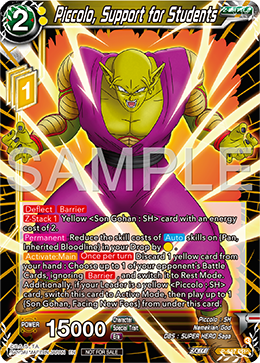 Piccolo, Support for Students