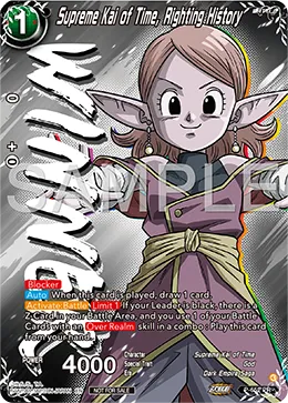 Supreme Kai of Time, Righting History