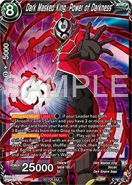 Dark Masked King, Power of Darkness