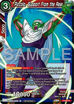 Piccolo, Support From the Rear