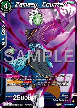 Zamasu, Counter