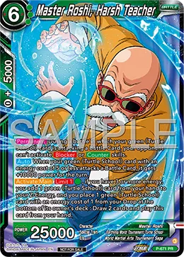 Master Roshi, Harsh Teacher