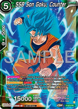 SSB Son Goku, Counter