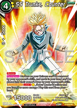SS Trunks, Counter