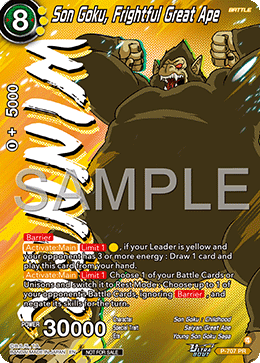 Son Goku, Frightful Great Ape