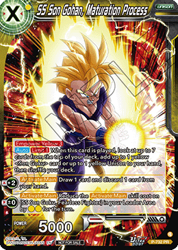 SS Son Gohan, Maturation Process