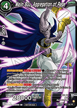Majin Buu, Aggregation of Rage
