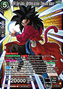 SS4 Son Goku, Battling Across Time and Space