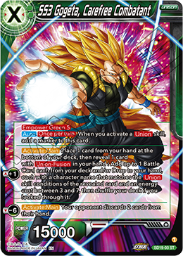 SS3 Gogeta, Carefree Combatant