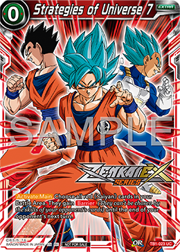 Strategies of Universe 7