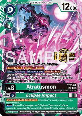 Atratusmon // Eclipse Impact (Welcome Tamers Pack Vol.2)