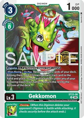 Gekkomon (Welcome Tamers Pack Vol.2)