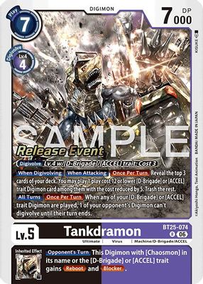 Tankdramon