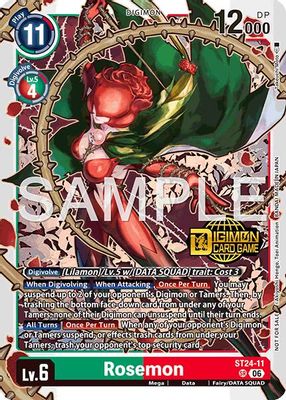 Rosemon (Welcome Tamers Pack Vol.2)