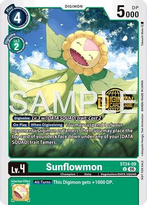 Sunflowmon (Welcome Tamers Pack Vol.2)