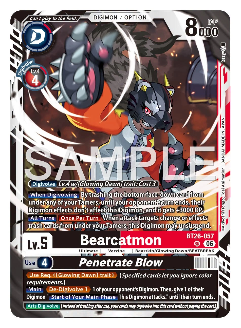 Bearcatmon // Penetrate Blow