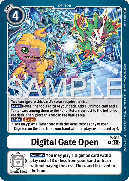 Digital Gate Open