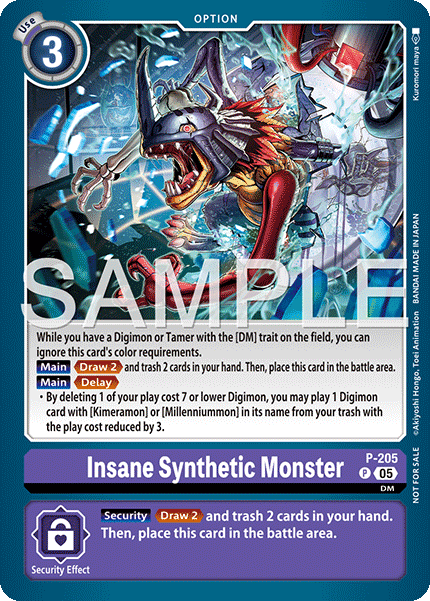 Insane Synthetic Monster