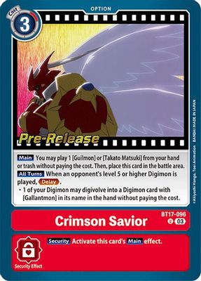 Crimson Savior