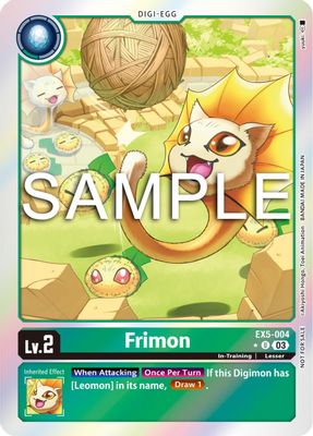 Frimon (Animal Colosseum Box Promotion Pack)