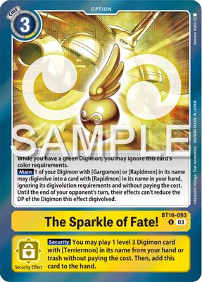 The Sparkle of Fate!