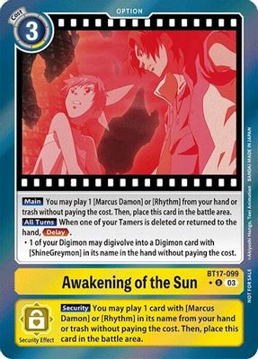 Awakening of the Sun (Secret Crisis: Movie Memorial Pack)
